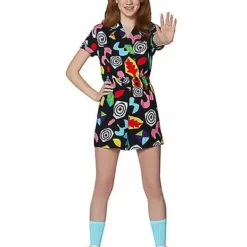 Spirit Halloween Adult Eleven Geometric Romper - Stranger Things
