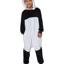 Spirit Halloween Kids Panda One-Piece Costume