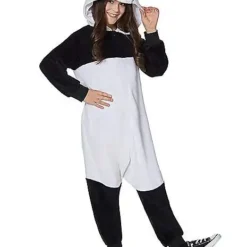 Spirit Halloween Kids Panda One-Piece Costume -Spirit Halloween Store 01445600 c
