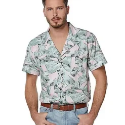 Spirit Halloween Hopper Button Down Shirt - Stranger Things