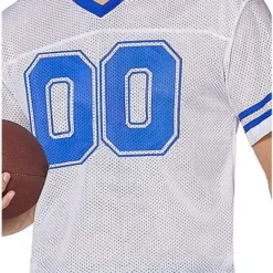Spirit Halloween White Football Jersey -Spirit Halloween Store 01454958 c