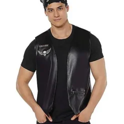 Spirit Halloween Adult Biker Vest