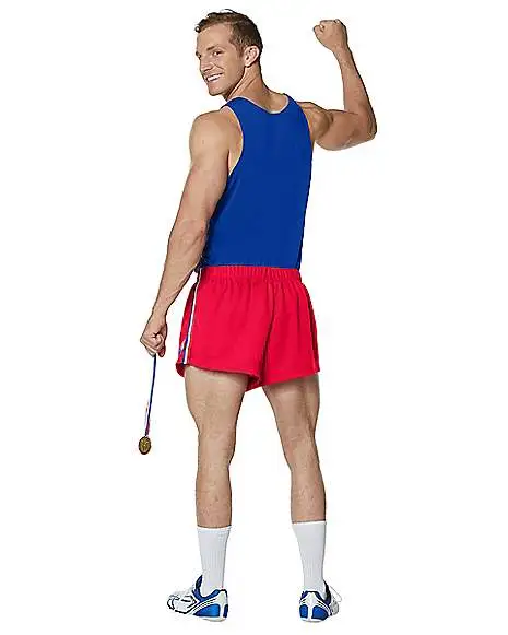 Spirit Halloween Adult Old School Track Suit 2 Spirit Halloween Adult Old School Track Suit - Image 2