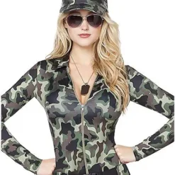 Spirit Halloween Adult Camo Catsuit Costume -Spirit Halloween Store 01464775 c