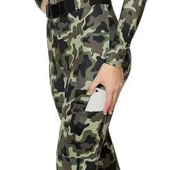 Spirit Halloween Adult Camo Catsuit Costume -Spirit Halloween Store 01464775 d