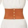 Spirit Halloween Suede Waist Cincher