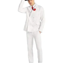 Spirit Halloween Adult White '20s Mobster Suit