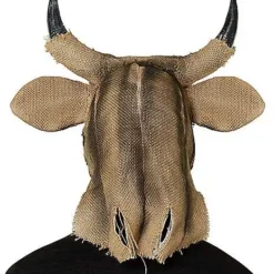 Spirit Halloween Moving Mouth Bull Scarecrow Full Mask 5 Spirit Halloween Moving Mouth Bull Scarecrow Full Mask -Spirit Halloween Store 01471218 c