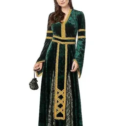 Spirit Halloween Adult Emerald Medieval Costume