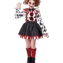 Spirit Halloween Kids Sinister Clown Costume