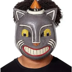 Spirit Halloween Vintage Cat Half Mask