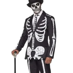 Spirit Halloween Adult Skeleton Suit 5 Spirit Halloween Adult Skeleton Suit -Spirit Halloween Store 01473677 c