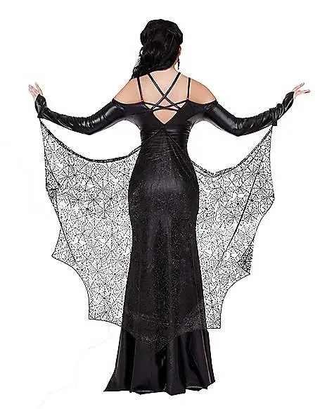 Spirit Halloween Adult Black Widow Dress Costume 2 Spirit Halloween Adult Black Widow Dress Costume - Image 2