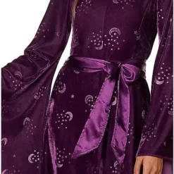 Spirit Halloween Adult Velvet Celestial Robe -Spirit Halloween Store 01475532 c