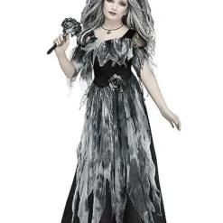 Spirit Halloween Kids Cemetery Bride Costume