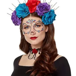 Spirit Halloween Two-Piece Spiked Flower Crown