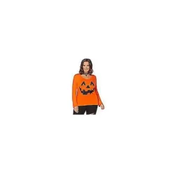Spirit Halloween Cross Pumpkin Sweatshirt -Spirit Halloween Store 01479567 d