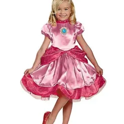 Spirit Halloween Toddler Princess Peach Costume - Mario Bros.