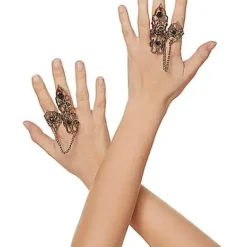 Spirit Halloween Pirate Finger Armor Rings