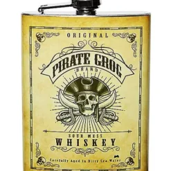 Spirit Halloween Pirate Flask - 8 Oz.