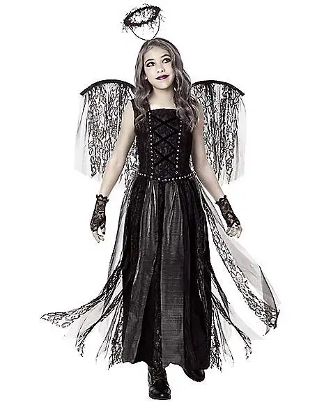 Spirit Halloween Kids Dark Angel Costume 1 Spirit Halloween Kids Dark Angel Costume