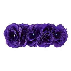 Spirit Halloween Purple Rose Headband