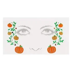 Spirit Halloween Pumpkin Face Decal