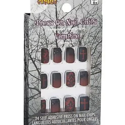 Spirit Halloween Kids Twilight Press On Vampire Nails -Spirit Halloween Store 01486901 c