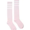 Spirit Halloween Pink And White Knee High Socks