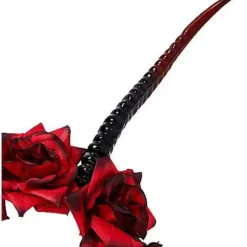 Spirit Halloween Devil Flower Headband -Spirit Halloween Store 01489723 b