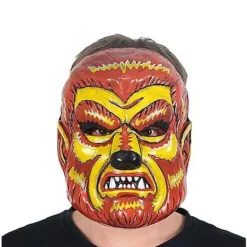 Spirit Halloween Vintage Werewolf Half Mask