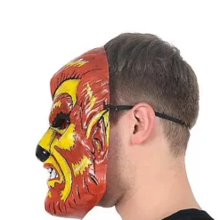 Spirit Halloween Vintage Werewolf Half Mask 5 Spirit Halloween Vintage Werewolf Half Mask -Spirit Halloween Store 01490333 c