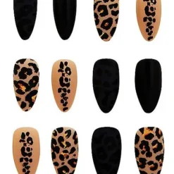 Spirit Halloween Leopard Print Press On Nails