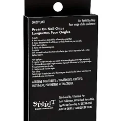 Spirit Halloween Leopard Print Press On Nails -Spirit Halloween Store 01492263 d