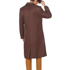 Spirit Halloween Adult Brown Trench Coat -Spirit Halloween Store 01492560 b
