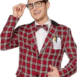 Spirit Halloween Adult Nerd Costume Kit -Spirit Halloween Store 01492628 c