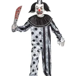 Spirit Halloween Kids Psycho Clown Costume