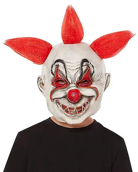 Spirit Halloween Kids Light-Up Krazy Clown Mask 1 Spirit Halloween Kids Light-Up Krazy Clown Mask