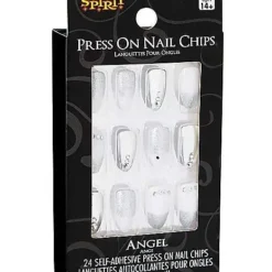 Spirit Halloween Angel Press On Nails -Spirit Halloween Store 01498872 c