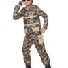 Spirit Halloween Kids Military Soldier Costume