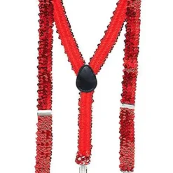 Spirit Halloween Sequin Suspenders