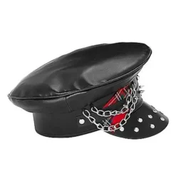 Spirit Halloween Punk Rock Studded Hat -Spirit Halloween Store 01503408 c