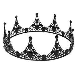 Spirit Halloween Black Skeleton Crown