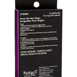 Spirit Halloween '80s Green Press On Nails -Spirit Halloween Store 01504661 d