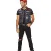 Spirit Halloween Adult Denim Punk Vest