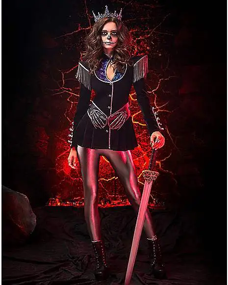 Spirit Halloween Women's Skeleton Royalty Jacket 1 Spirit Halloween Women's Skeleton Royalty Jacket