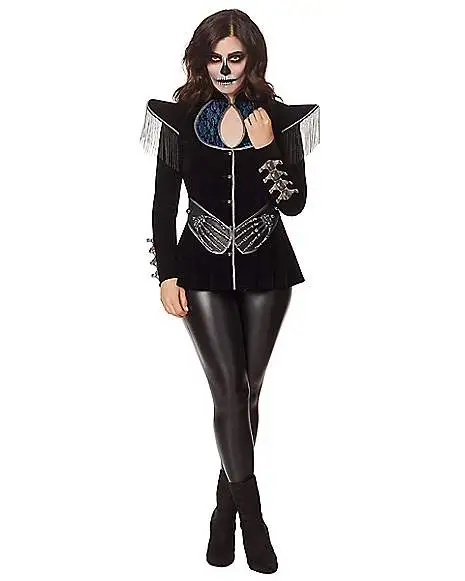 Spirit Halloween Women's Skeleton Royalty Jacket 2 Spirit Halloween Women's Skeleton Royalty Jacket - Image 2