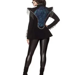 Spirit Halloween Women's Skeleton Royalty Jacket 5 Spirit Halloween Women's Skeleton Royalty Jacket -Spirit Halloween Store 01507219 c