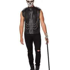 Spirit Halloween Adult Skeleton Royalty Vest