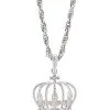 Spirit Halloween Crown Necklace
